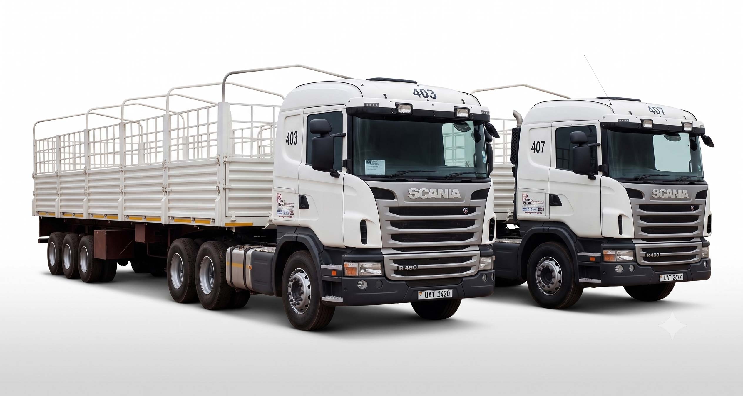 Pan Afric Haulage Fleet Trucks